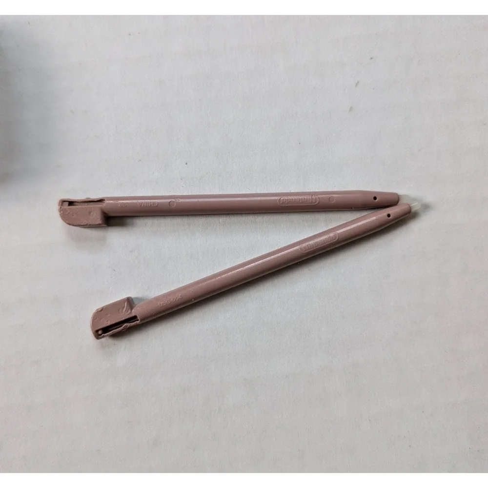 READ Nintendo DS Lite Rose Metallic Pink In Box Broken Hinge Tested Working